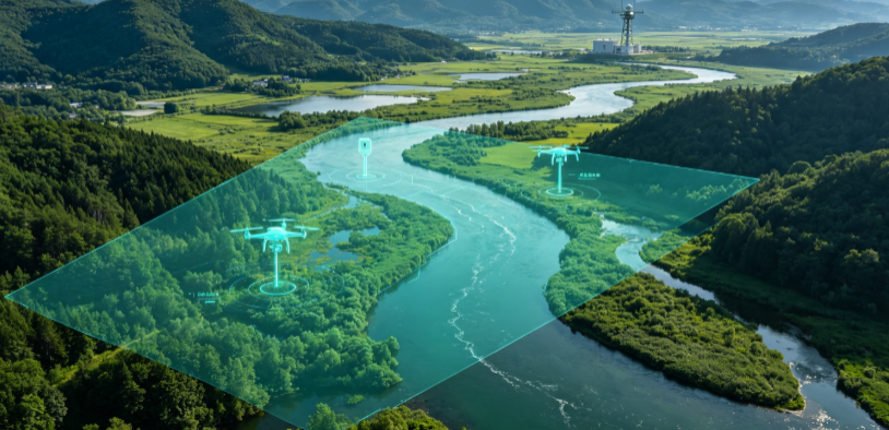 垦利县GEO 全域空间监测筑牢生态屏障，空间技术支撑环境治理与灾害防御
